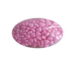 CAN CORAZON CARAMELO ROSA MEDIANO 1 KG