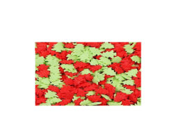 CAN CONFETE AZUCAR ARBOL ROJO Y VERDE BOLSA DE 1 KG