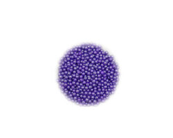 CAN PERLA 4 MM DE AZUCAR MORADA. BOLSA DE 1 KG