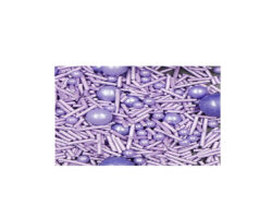 CAN PERLA Y PALITO DE AZUCAR. LILA. BOLSA DE 1KG