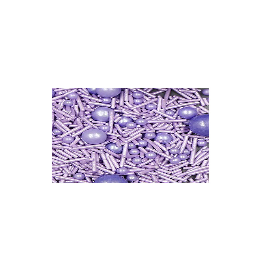 CAN PERLA Y PALITO DE AZUCAR. LILA. BOLSA DE 1KG