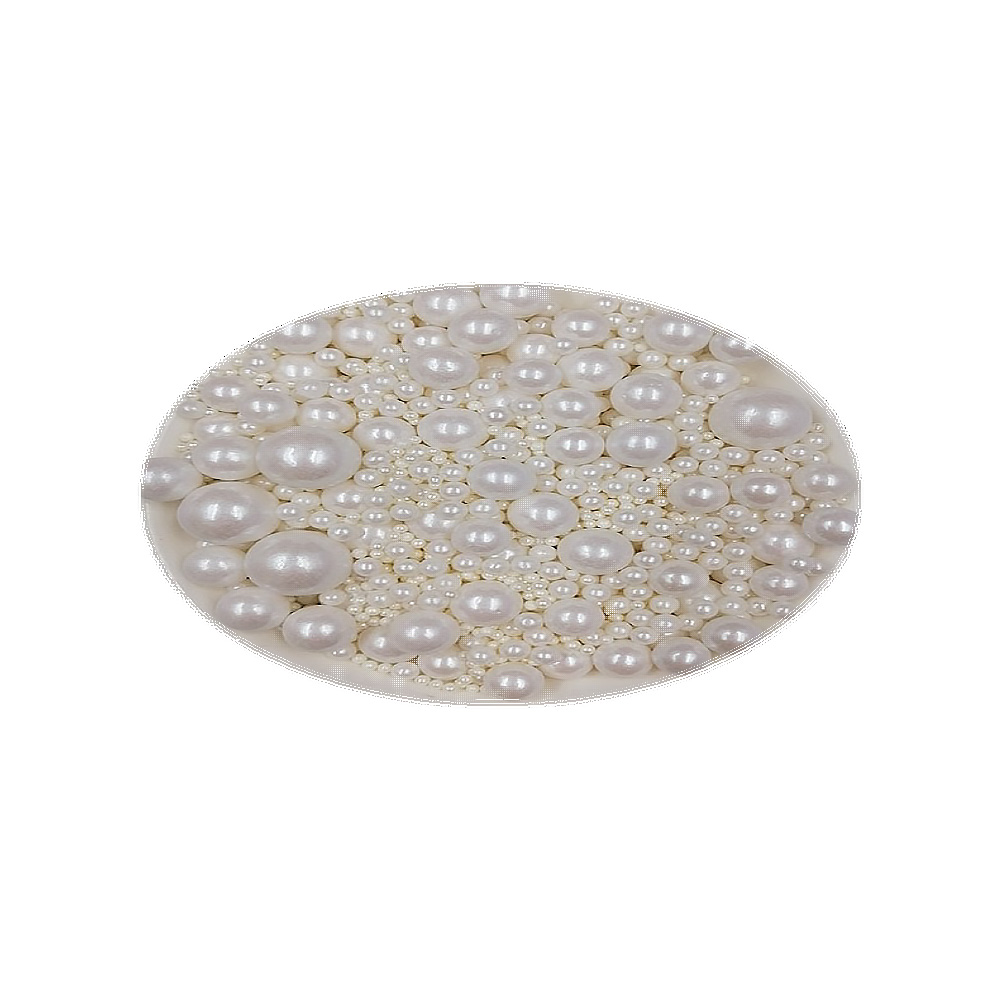 CAN PERLA BLANCA DE  MULTI DE 2 A 10MM TAMAÑO BOLSA DE 1 KG