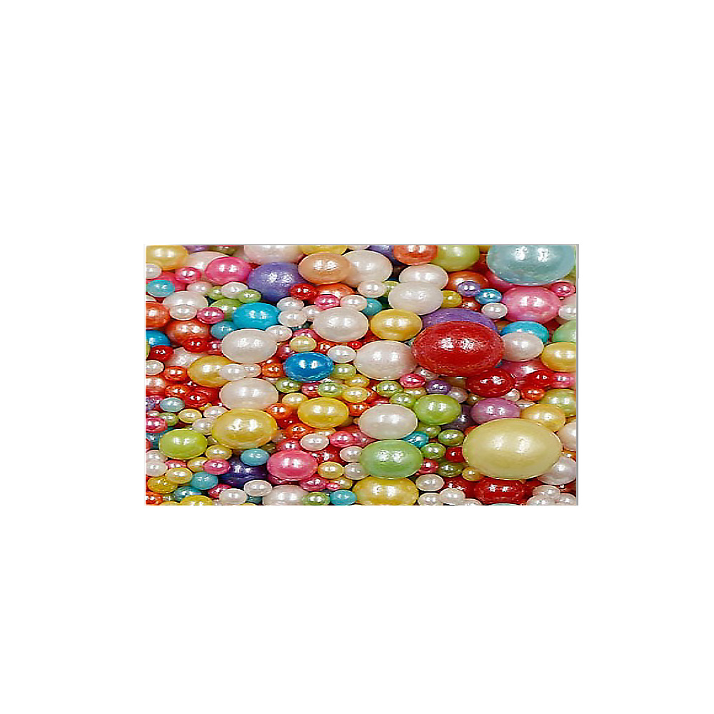 CAN PERLA MIX COLOR DE AZUCAR MULTI TAMAÑO BOLSA DE 1 KG