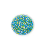 CAN PERLA DE AZUCAR AZUL VERDE BLANCA 2 MM BOLSA 1 KG