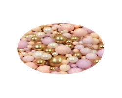 CAN PERLA MULTITAMAÑOS ROSA MORADO BLANCO Y SUPER DORADO