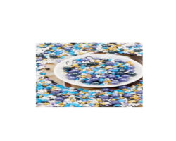 CAN PERLA, ESTRELLA, PALITO, DE AZUCAR. BLC, MOR, AZUL DORAD