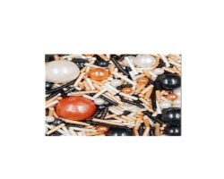 CAN PERLAY PALITO DE AZUCAR. NEGRO, NARANJA, BLCO. BOLSA 1KG