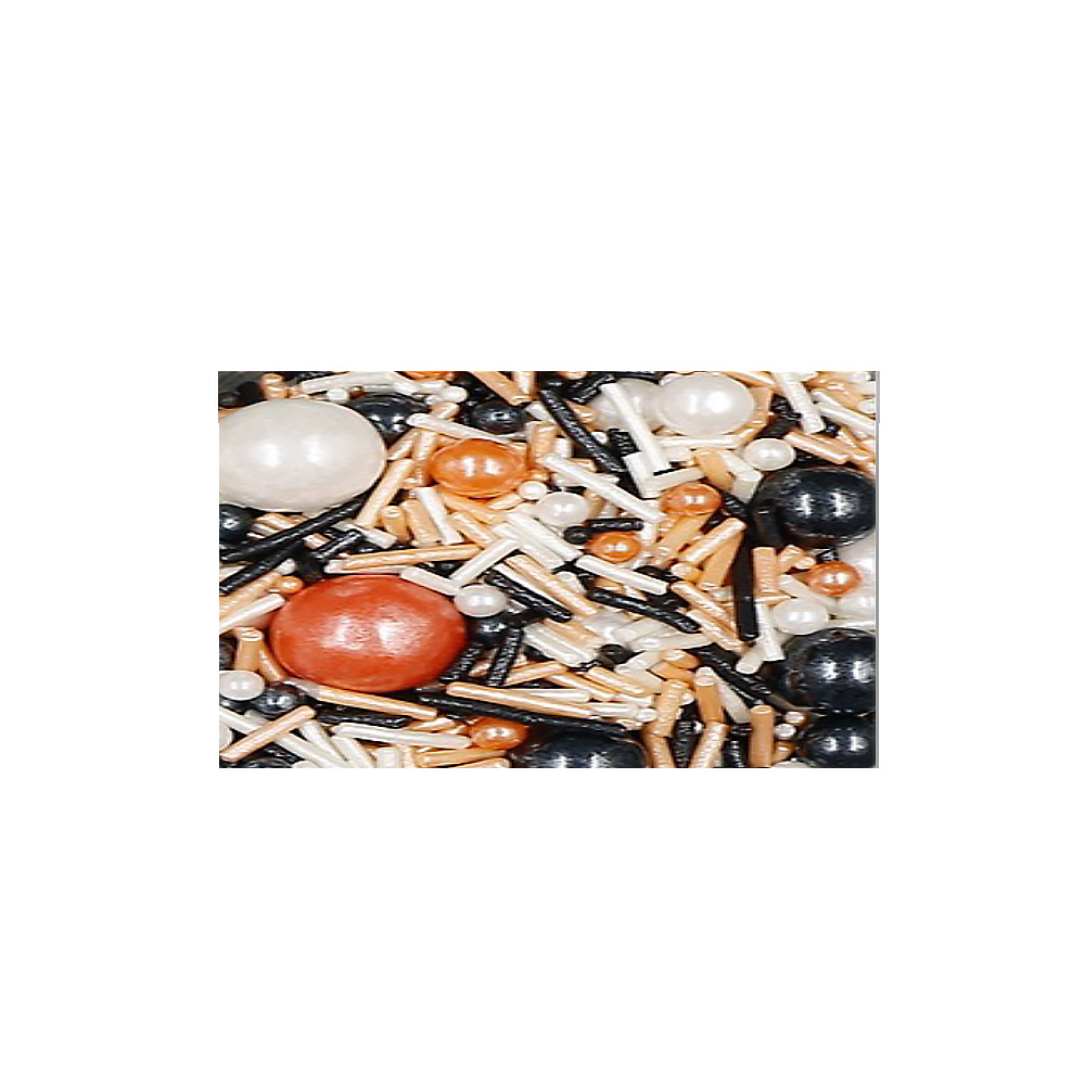 CAN PERLAY PALITO DE AZUCAR. NEGRO, NARANJA, BLCO. BOLSA 1KG