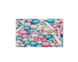 CAN PERLA Y BARRAS DE AZUCAR COLOR BEBE BOLSA DE 1 KG