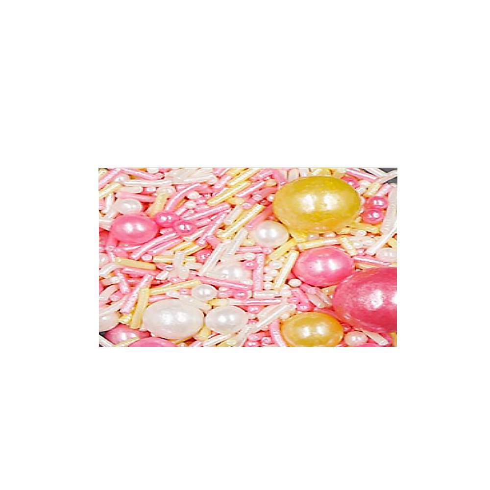 CAN PERLA Y PALITO DE AZUCAR. BLCO, AMARILLO, ROSA. BOLSA DE