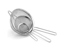 COLADORES 14, 16 Y 18 CM AINOX