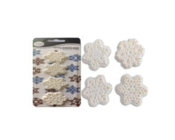 MARCADOR COPOS 4 PZA DE 4.5 DIAM.  PLASTICO