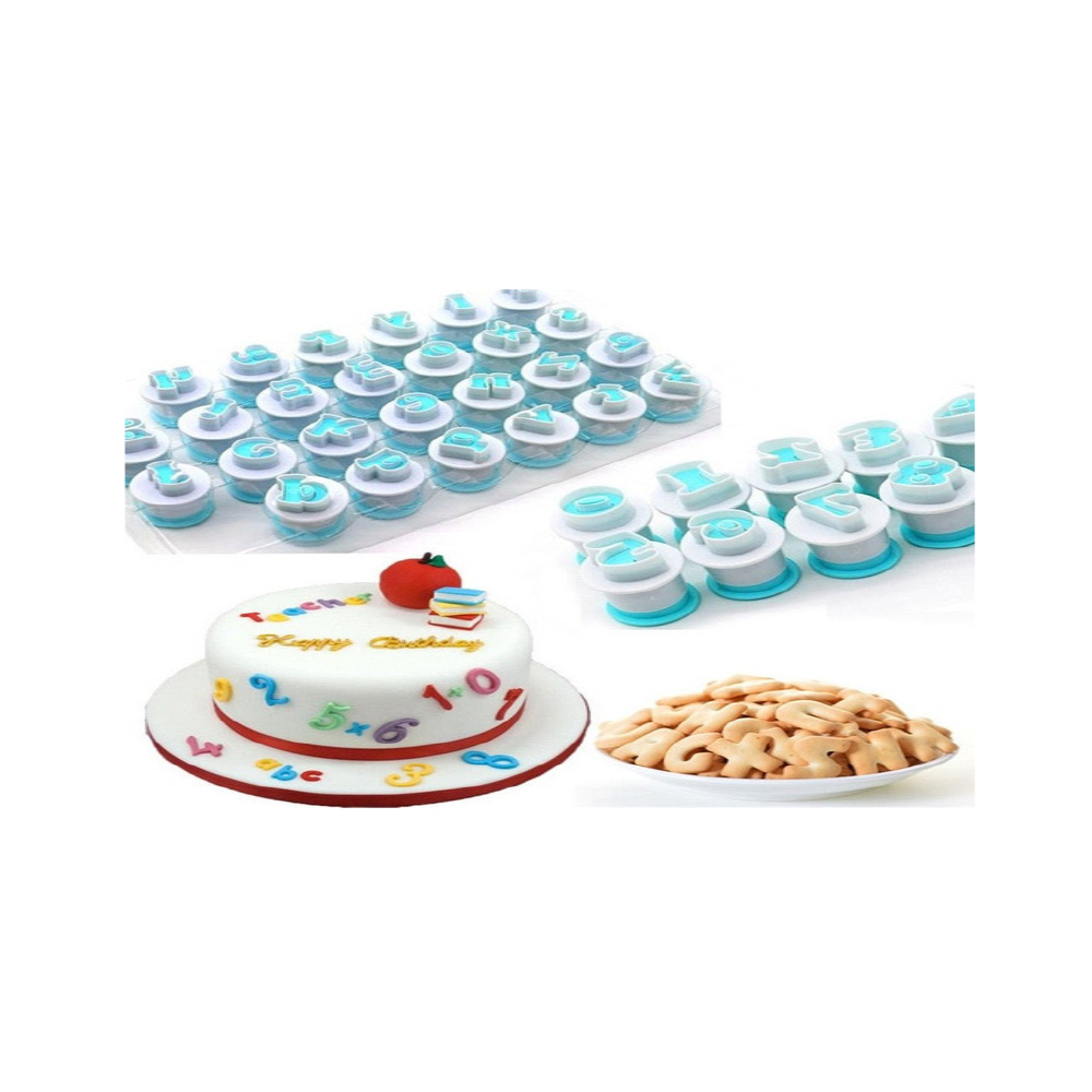 CORTADOR EYECTOR MINUSCULAS Y NUMEROS 36 PZ 1.5CM