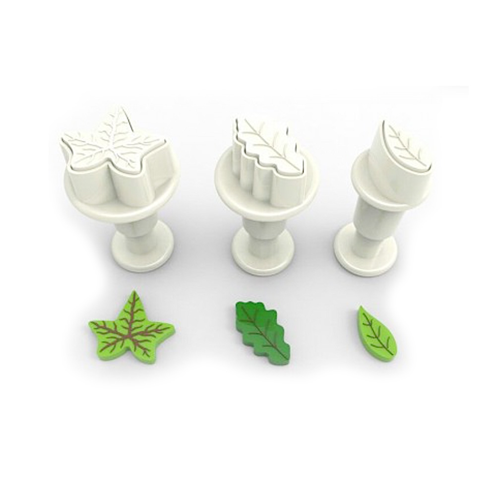 CORTADOR EYECTOR MINI HOJAS 1.5 A 2 CM 3 PZ PLASTICO