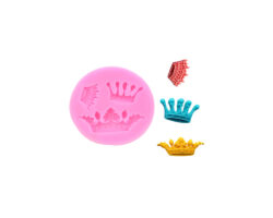 MOLDE SILICON CORONAS 6.5 CM