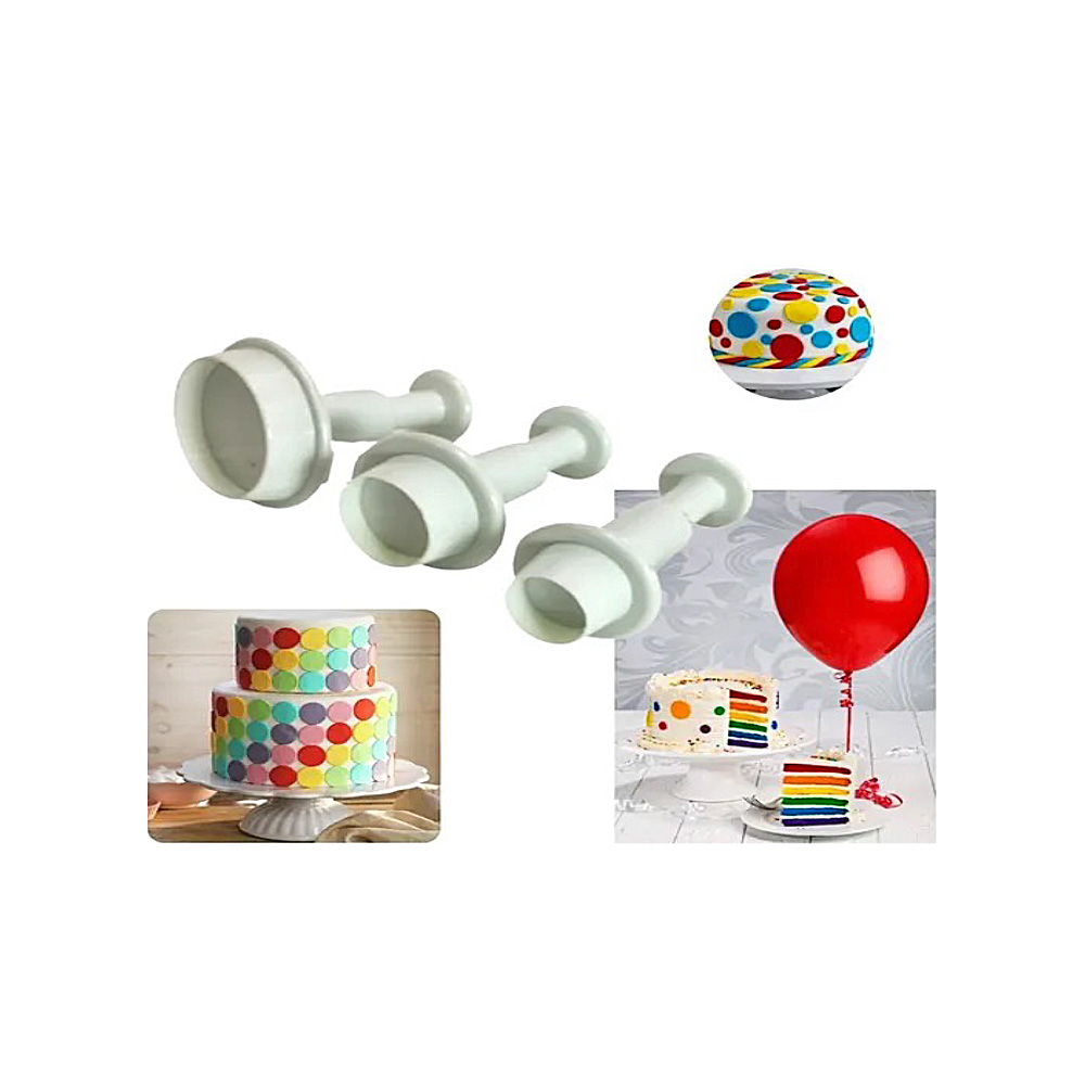 CORTADOR EYECTOR REDONDO 3 PZ PLASTICO