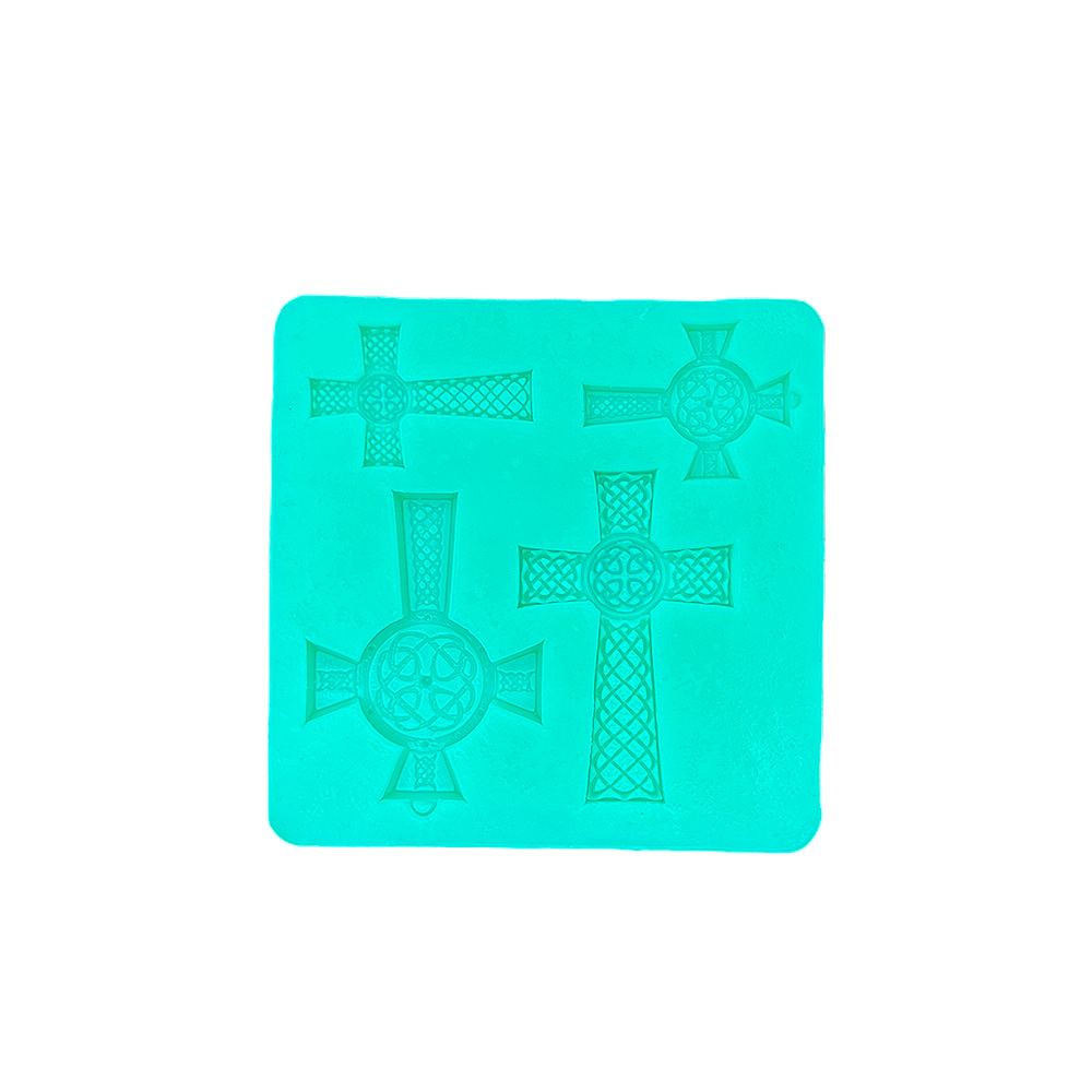 MOLDE DE SILICON 4 CRUCES