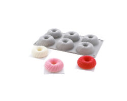 MOLDE SILICON DONA 3D 6 CAVIDADES 30X18X4 CM