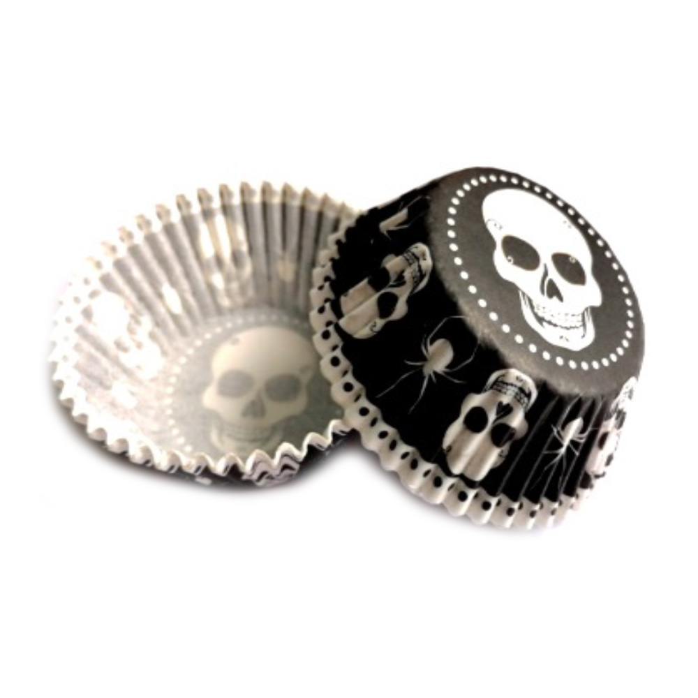 CAPACILLO  # 72 HALLOWEEN CALAVERA ARAÑA 100 PZA #72