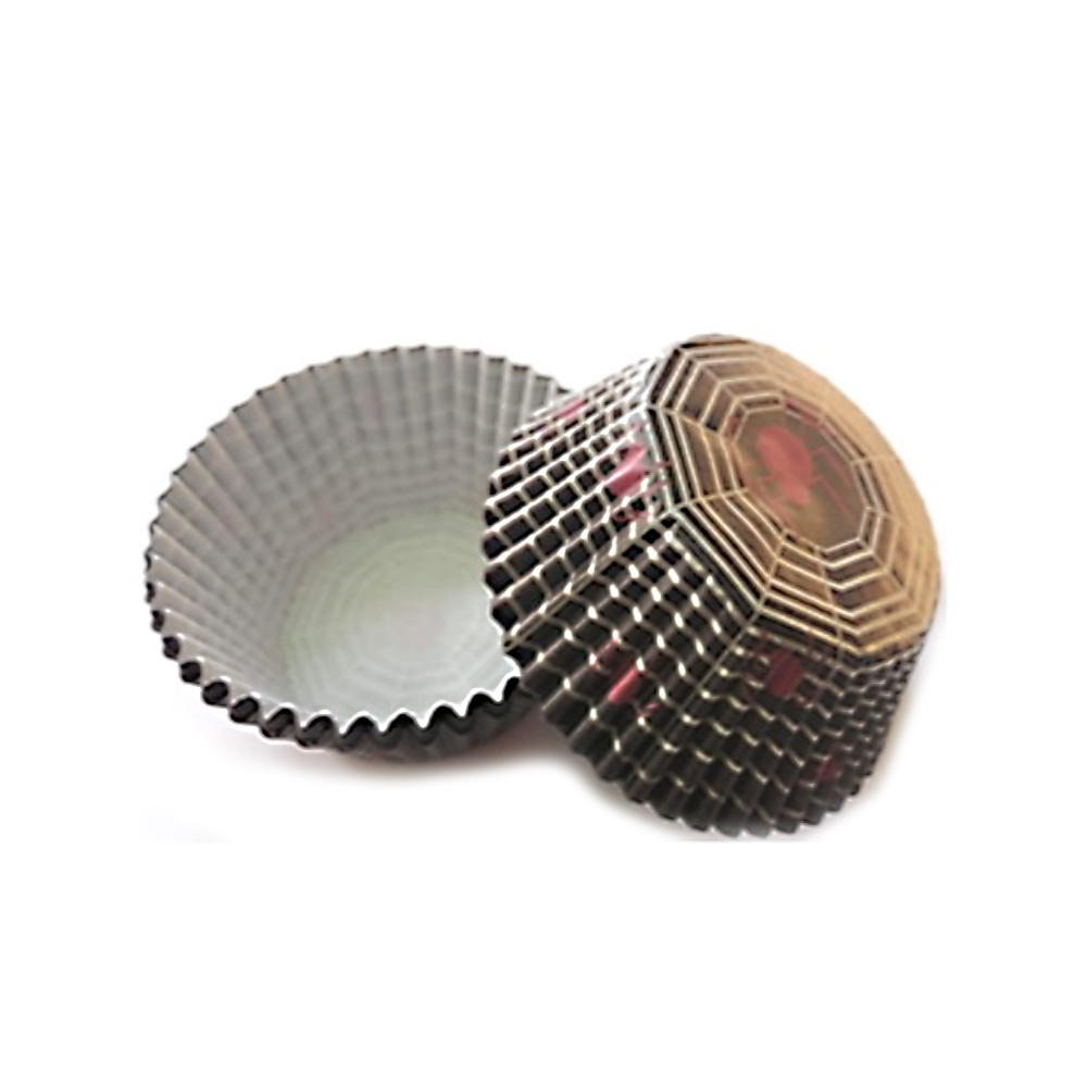 CAPACILLO  # 72 HALLOWEEN  NEGRO ARAÑAS MORADAS 100 PZ # 72