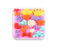 MOLDE SILICON PRINCESAS RECTANGULAR