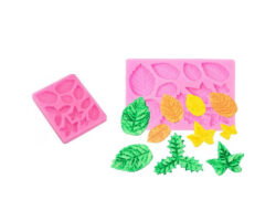 MOLDE SILICON HOJAS RECTANGULAR