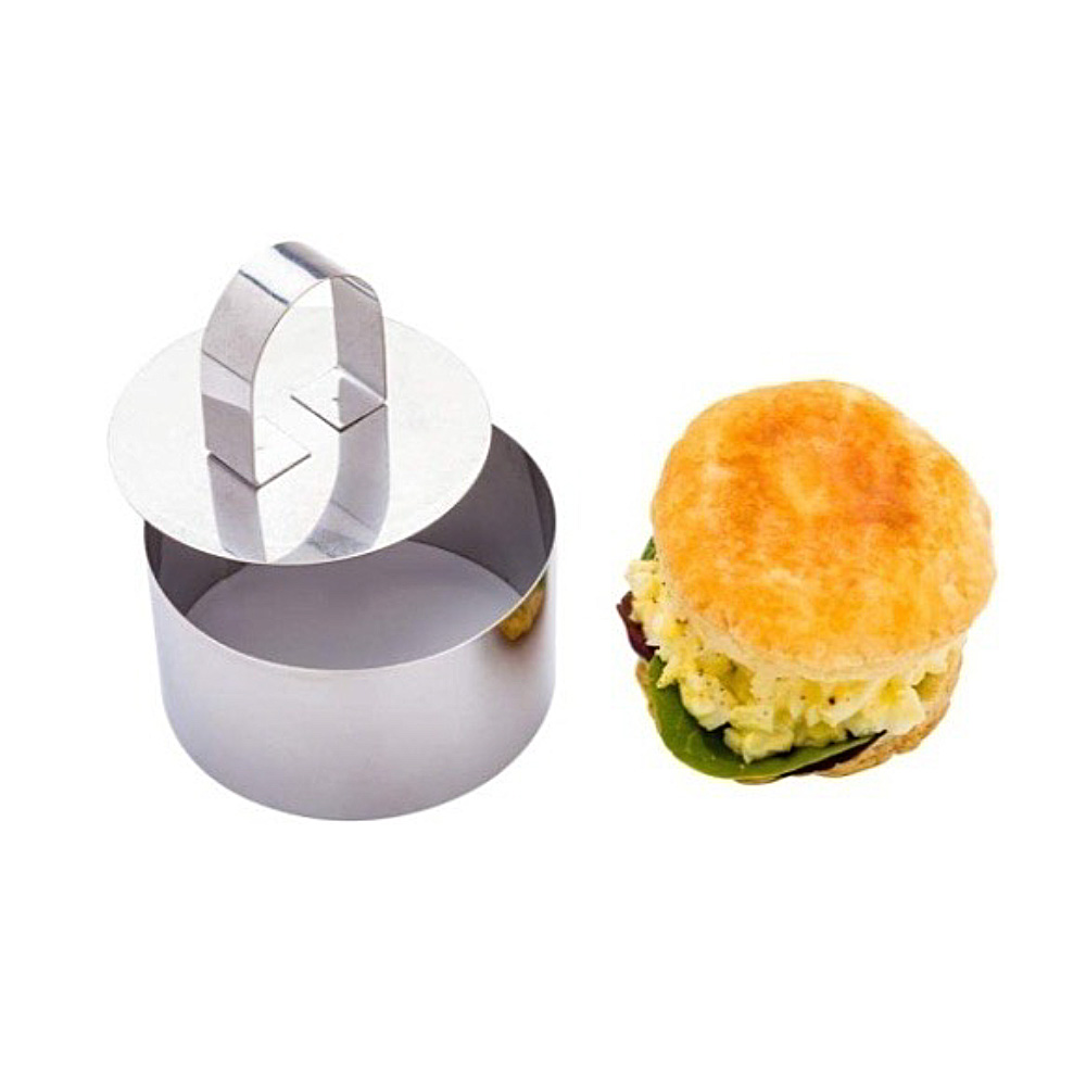 ARO REDONDO AINOX CON PRENSA 8X4CM