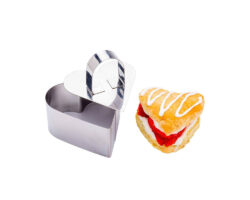 ARO CORAZON AINOX CON PRENSA 8X4CM