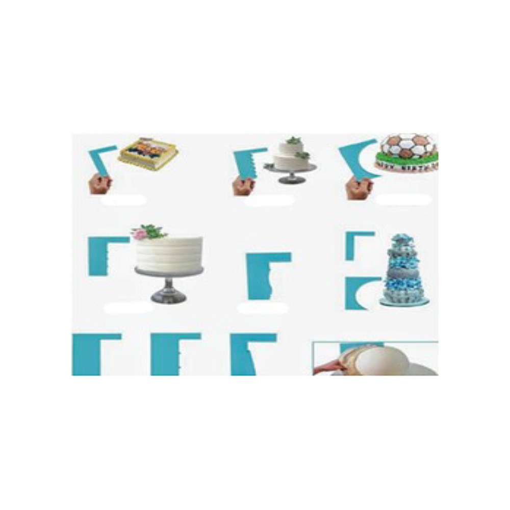 SET 8 ESPATULAS DECORADORAS DIF MODELOS