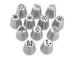 SETDUYAS DE 12 PZ. NAVIDEÑAS 3X4 CM