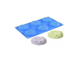 MOLDE SILICON GIRASOL  17X28 CM 6 CAV