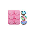MOLDE SILICON CABEZA DE UNICORNIO 6 CAV 26X16X3CM.