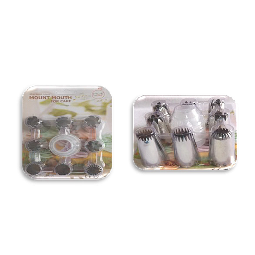 DUYAS 8 PZ GRANDES AINOX, COPLE 1PZ  GRANDE