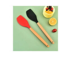 PALA MISERABLE 2 PZ SILICON MANGO MADERA 18 CM