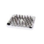 CAJA PLASTICO CON 48 DUYAS CHICAS 4 GRAND 2 CLAVOS