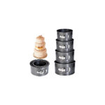 JUEGO 4 PZ. MOLDE  ALTO RED. DESM. ANTIAD.12,14,16X10.5 ALT.