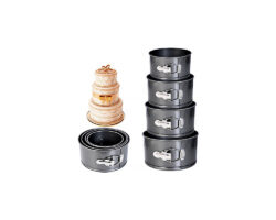 JUEGO 4 PZ. MOLDE  ALTO RED. DESM. ANTIAD.12,14,16X10.5 ALT.