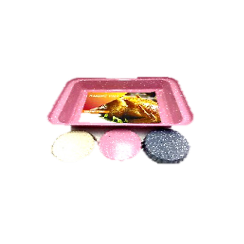 CHAROLA REC. ANTIAD. 37X25X5 CMS.COLORES