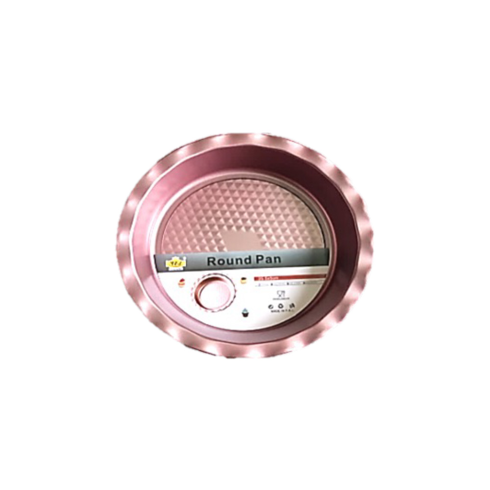 MOLDE ACERO L.GOLD REDONDO ANTIADHEREN 23X5CM