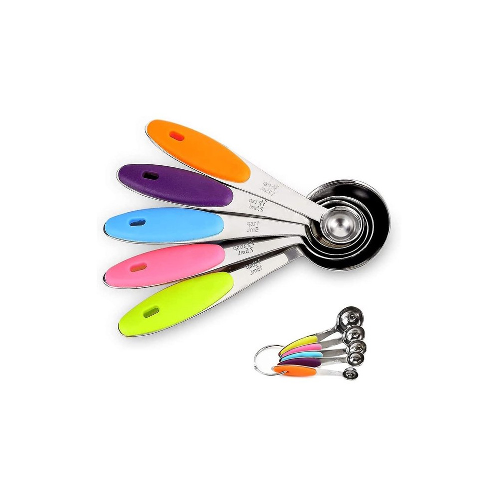 JGO.5 CUCHARAS  MEDID.AINOX. 25/2.5/5/7.5/15ML