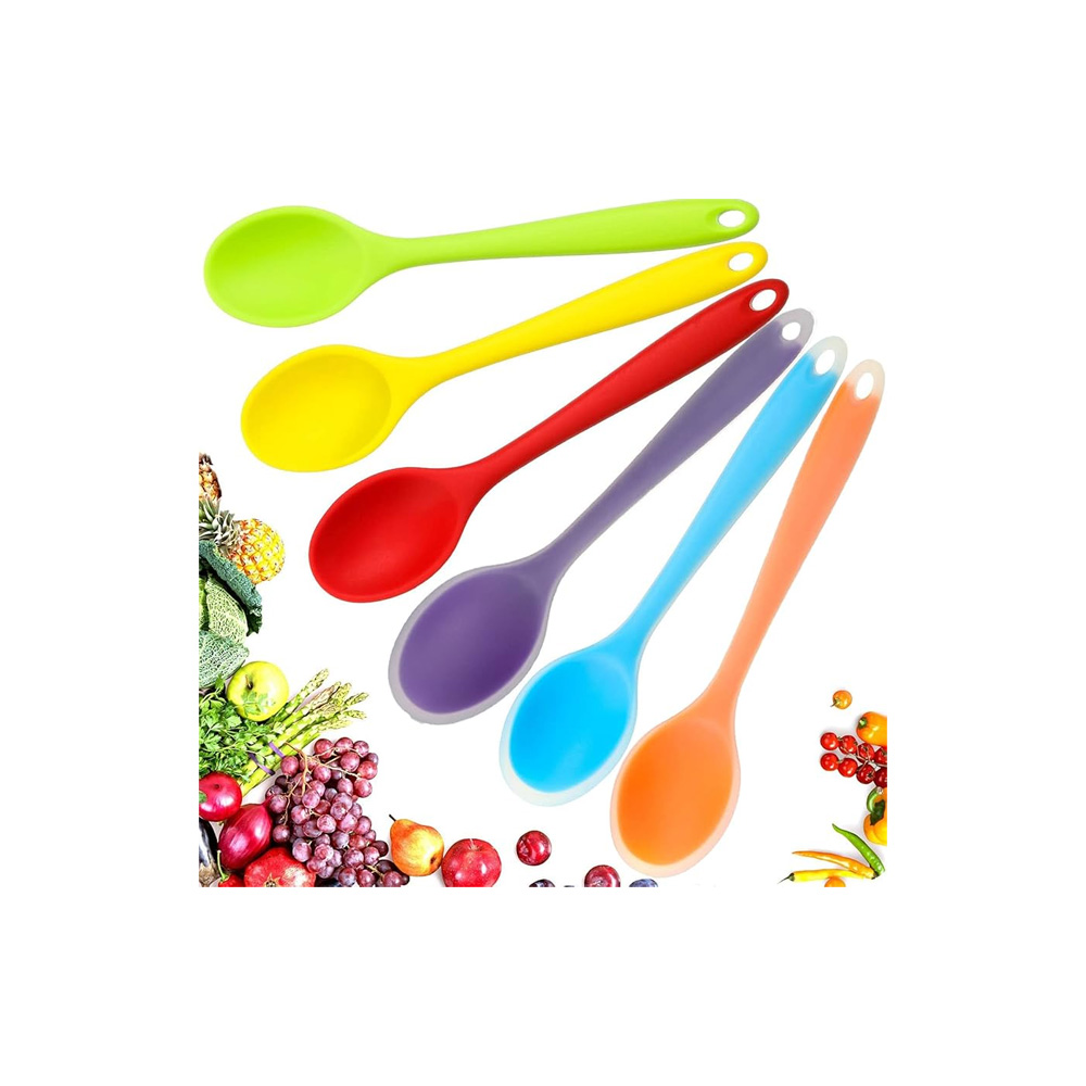 CUCHARA SIL.  COLORES SPOOT   22 X 7 CMS.