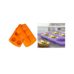 MOLDE SIL. RED. 6 CAV. POSTRES 28X17X2 CMS.