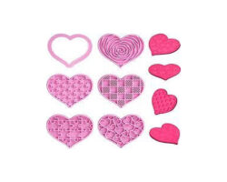 CORTADOR MARC.CORAZONES 6CAV.APROX.5X6CMS.