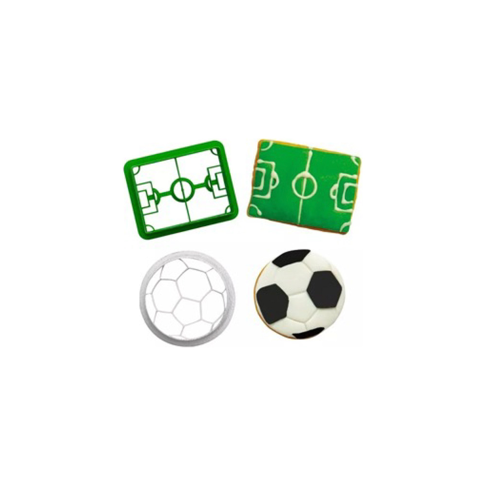 CORTADOR MARCADOR CANCHA BALON 2 PZ 7 Y 8 CM