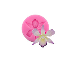 MOLDE SILICON FLORES DE LIRIO 6CM REDONDO