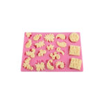 MOLDE SILICON RECTANGULAR 19 GRECAS 9X12X1CM