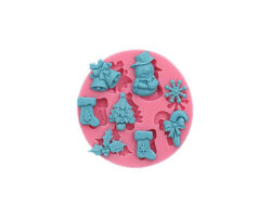 MOLDE SILICON REDONDO NAV BOTA CAMPANA BASTON 7X1CM