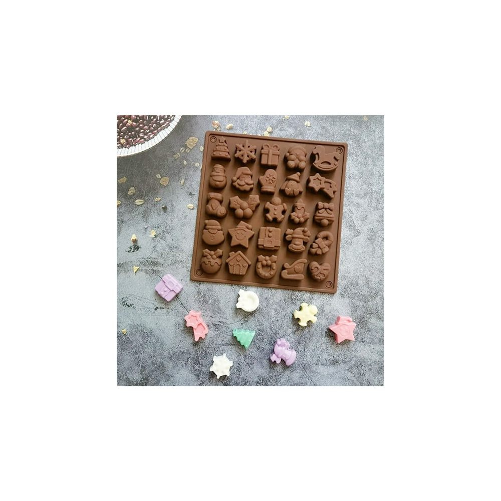 MOLDE SILICON PINO, COPO, REGALO, CABALLITO, GUANTE, CORONA