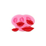 MOLDE SILICON BOCAS BESOS4 CAV 4.5X3 CM