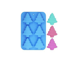 MOLDE SIL. PINOS 6 CAV. 25X17X3 CMS.